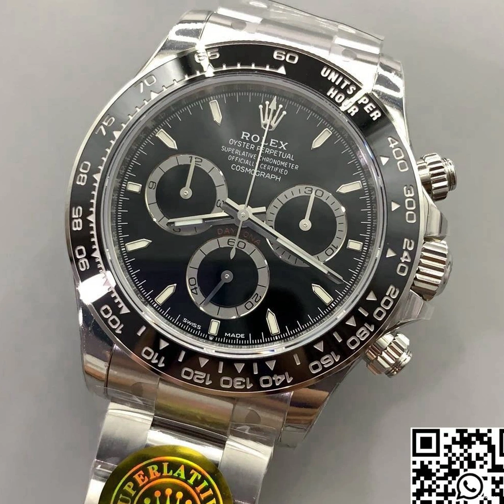 Bezel Rolex VS Daytona Movement M126500LN-0002 Factory Black 4131 Cosmograph 0517